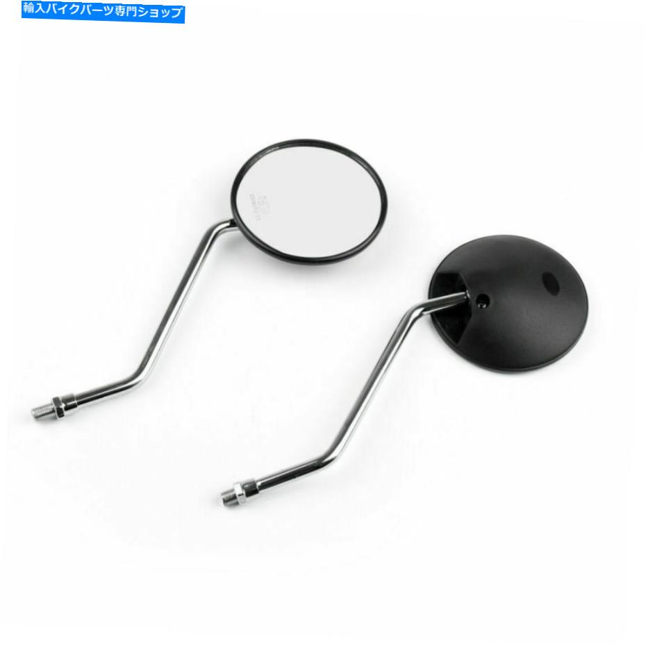 Mirror 10mmブラックリアサイドビューミラーフィットホンダXR250 XR400 XR600 TLR200 XL100 UA 10mm Black Rear Side View Mirrors Fit Honda XR250 XR400 XR600 TLR200 XL100 UA【並行輸入品】