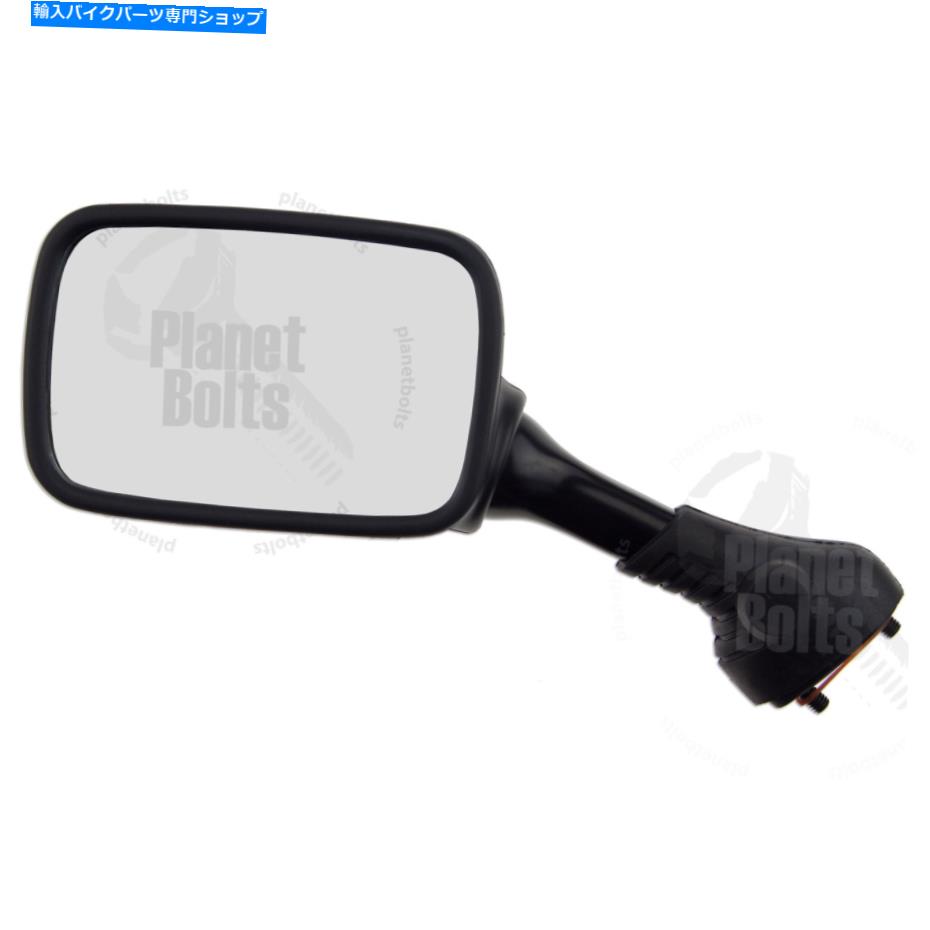 Mirror Suzuki GSXR 600ハンドサイド750 1991-95 1100 Black Rear View Mirror For Suzuki GSXR 600 Hand Side 750 1991-95 1100 Back Left【並行輸入品】