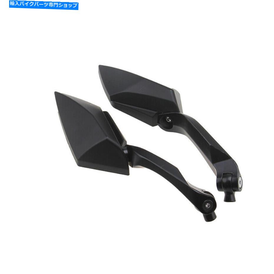 Mirror 鈴木のための8mm / 10mmの糸の糸が付いている2個のオートバイの背面図のミラーガラス 2Pcs Motorcycle Rear View Mirror Glass with 8mm/10mm thread Fit For Suzuki【並行輸入品】