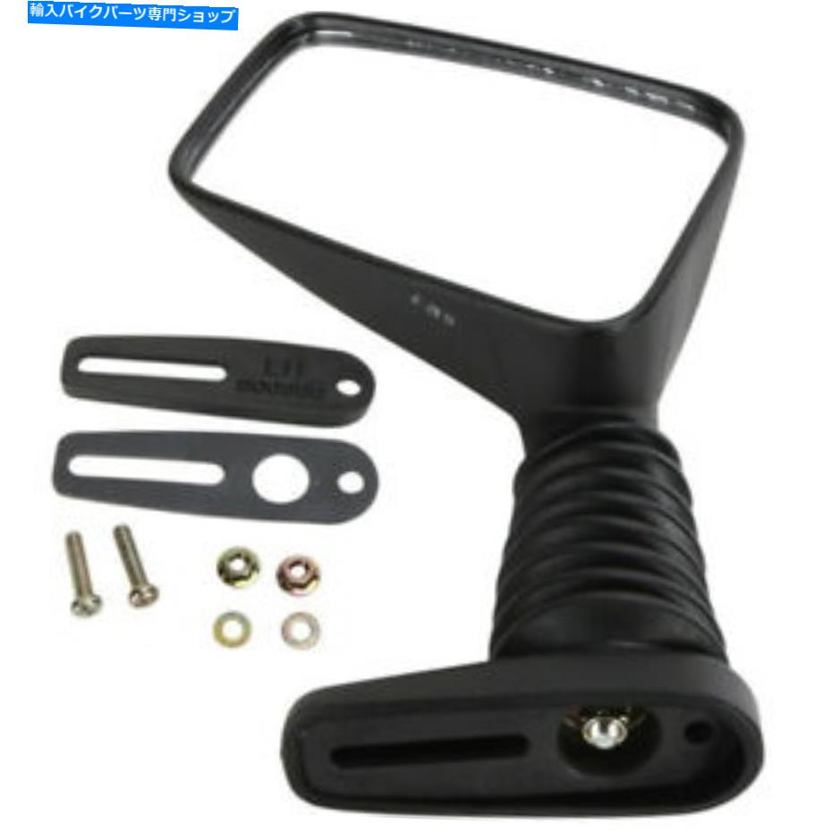 Mirror 部品無制限のZRミラー - 黒 - 左の| 17014 Parts Unlimited ZR Mirror - Black - Left | 17014【並行輸入品】