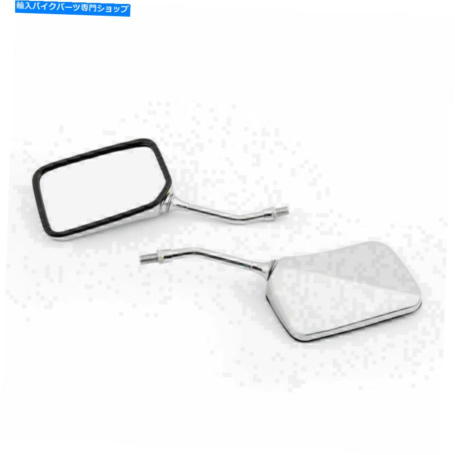 Mirror ペアオートバイリアビューミラーフィットホンダCA125 CMX250反逆CM125 VT125シャドウ Pair Motorcycle Rearview Mirror Fits Honda CA125 CMX250 Rebel CM125 VT125 Shadow【並行輸入品】