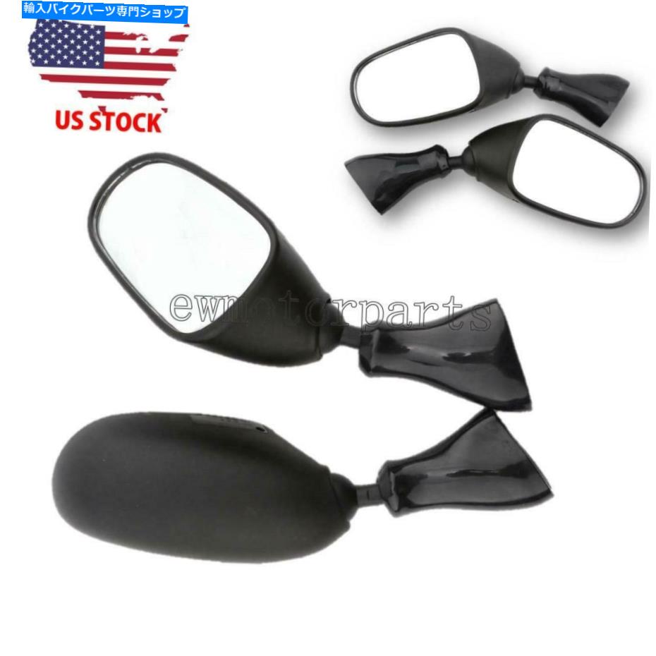 Mirror 鈴木カタナGSX 600F 750F 1998-2002のための1pairオートバイサイドミラー米国在庫 1Pair Motorcycle Side Mirrors For Suzuki Katana GSX 600F 750F 1998-2002 US Stock【並行輸入品】