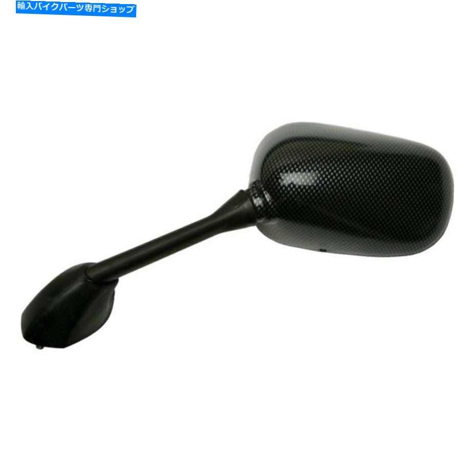 Mirror YAMAHA YZF R1 2000-2001 EMGO 20-80504左サイドカーボンファイバーミラー For Yamaha YZF R1 2000-2001 EMGO 20-80504 Left Side Carbon Fiber Mirror【並行輸入品】