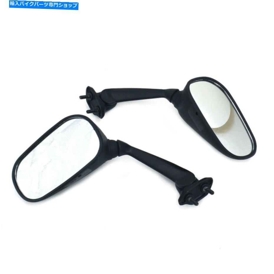Mirror yzf R6 2008-2016のための2ピース側のバックミラー2012年2013年2014年2014年 2pcs Side Rearview Mirrors For YZF R6 2008-2016 2012 2013 2014 2015 Black【並行輸入品】