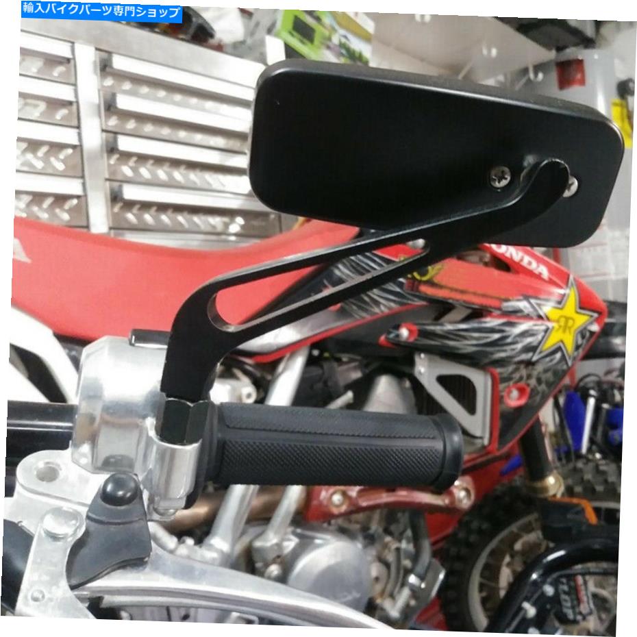 Mirror Harley Davidson Sportster 1200 XL1200N XL1200C用ブラックオートバイサイドミラー Black Motorcycle Side Mirrors For Harley Davidson Sportster 1200 XL1200N XL1200C【並行輸入品】