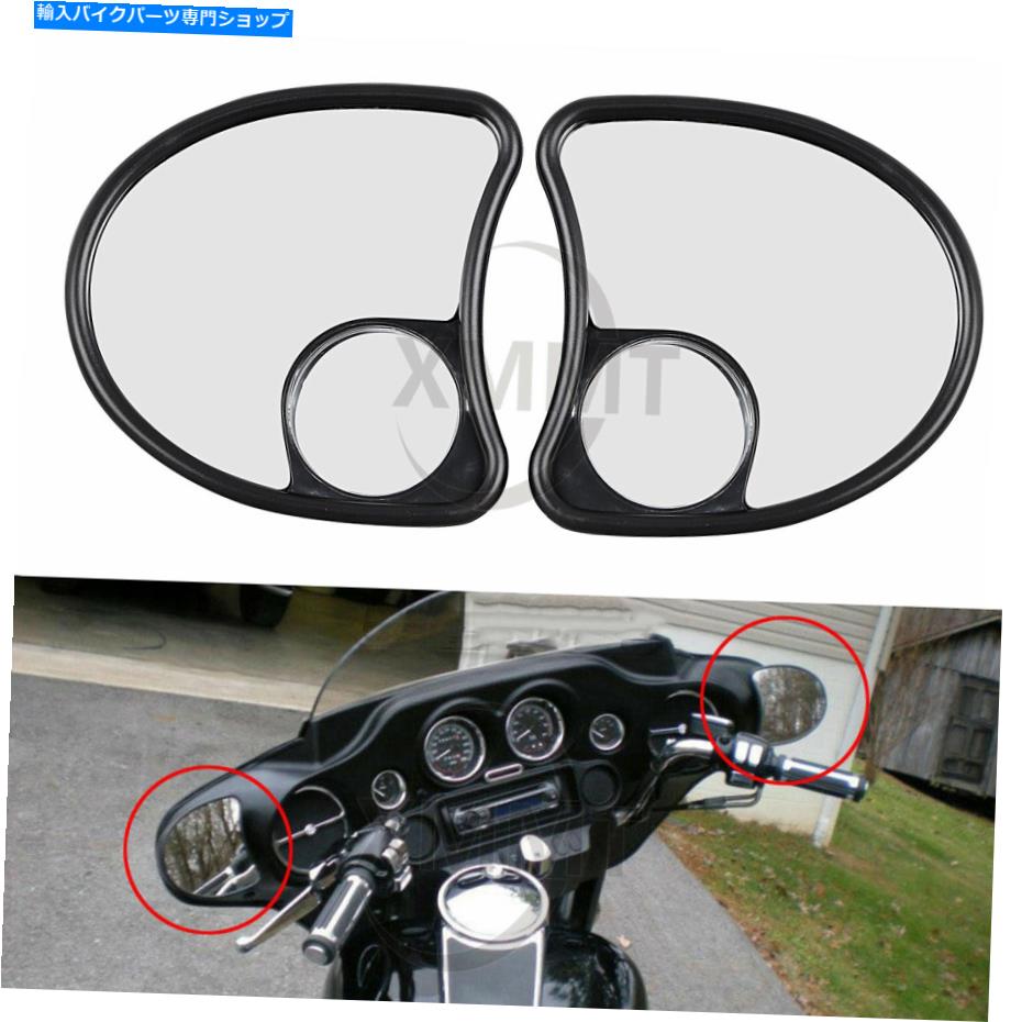 Mirror Harley Flhx Street Electra Glide Flht Flhtk 96-13のための10mmフェアリングスプリットミラー 10mm Fairing Split Mirror For Harley FLHX Street Electra Glide FLHT FLHTK 96-13【並行輸入品】
