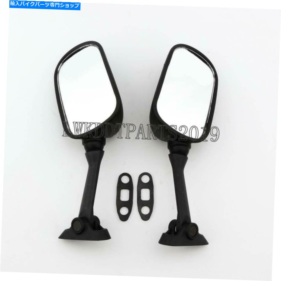 Mirror 鈴木GSXR 1000 2001-2002 GSXR750 GSXR600 2001-2003用ブラックリアビューミラー Black Rearview Mirrors for Suzuki GSXR 1000 2001-2002 GSXR750 GSXR600 2001-2003【並行輸入品】