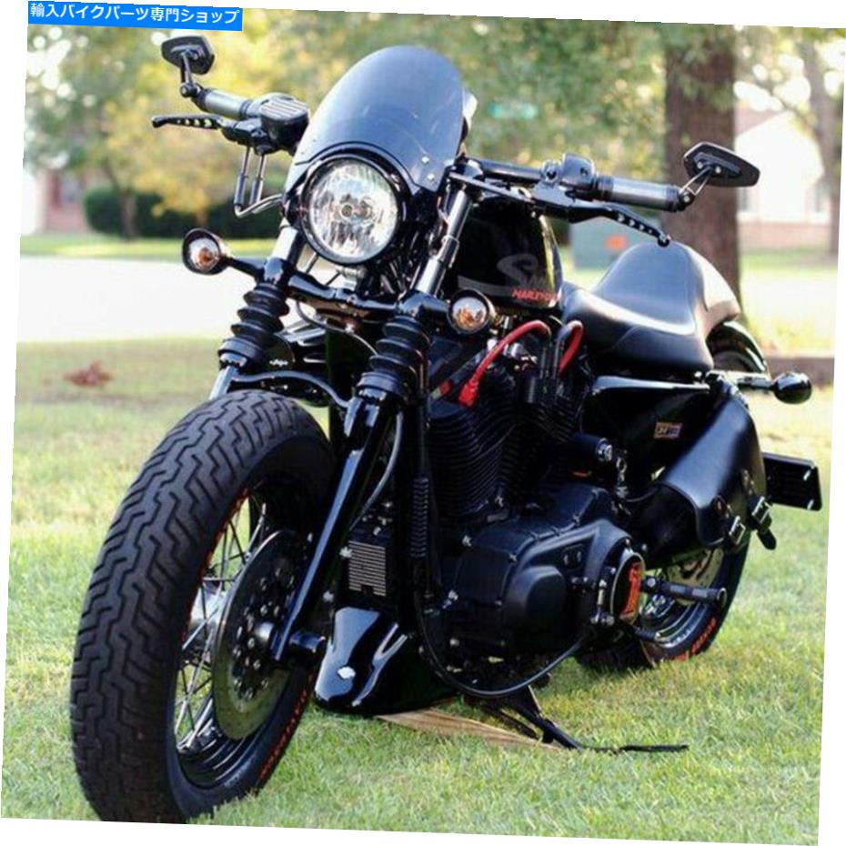Mirror Harley Sportster 1200 Severtytwo Nightsterオートバイ7/8 \