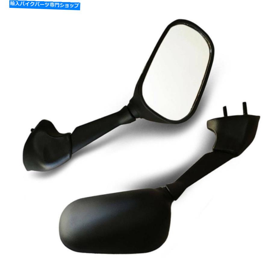 Mirror Black Pay Resive MirrorsフィットヤマハYZF R1 2007-2008 YZF R6 2006-2007 Black Pair Rearview Mirrors Fit For Yamaha YZF R1 2007-2008 YZF R6 2006-2007 New【並行輸入品】