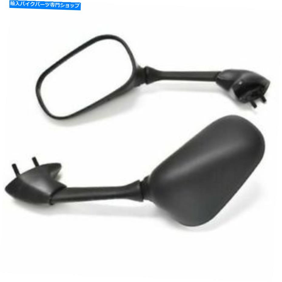 Mirror ヤマハYZF R6 2006-2007のためのペアオートバイブラックリアビューミラーミラー Pair Motorcycle Black Rearview Mirror Mirrors For Yamaha YZF R6 2006-2007【並行輸入品】