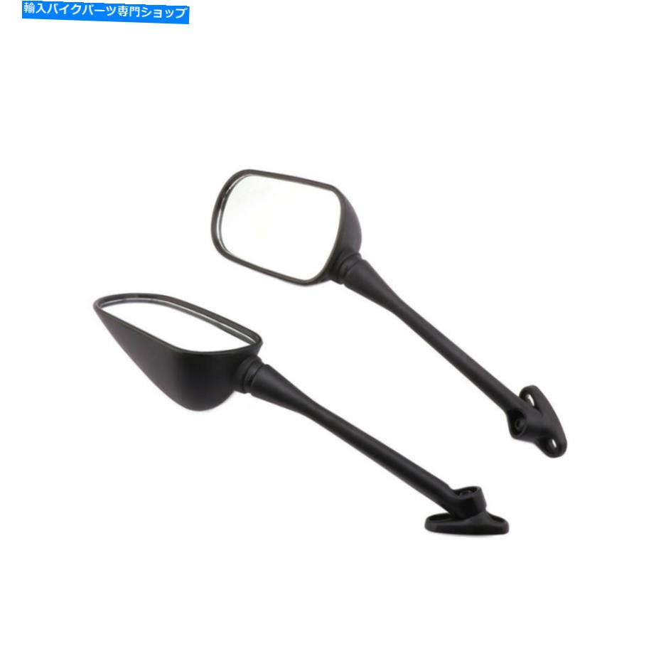 Mirror CBR250 2008-2012のためのオートバイの黒いプラスチック製のバックサイドミラー新しい09 Motorcycle Black Plastic Rearview Side Mirrors For CBR250 2008-2012 New 09【並行輸入品】
