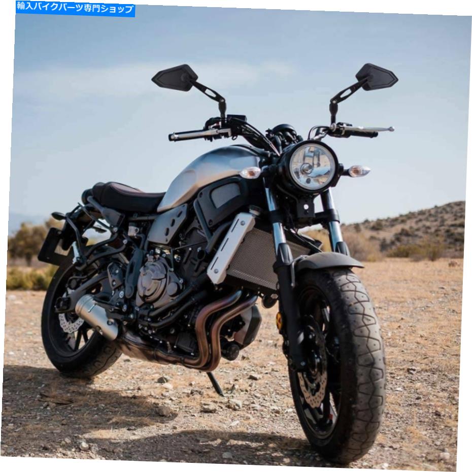 Mirror ホンダCRF250 L NC750X NC750S CB600Fホーナットのためのブラックオートバイのバックミラー Black Motorcycle Rearview Mirrors For Honda CRF250 L NC750X NC750S CB600F Hornat【並行輸入品】