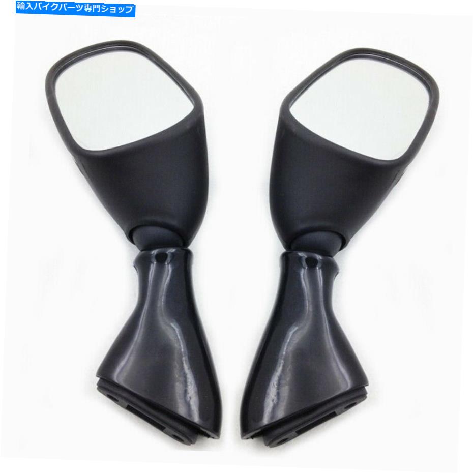 Mirror 鈴木GSX600F / 750F Katana 1998-2006モーターカリクルブラックリアビューミラー For Suzuki GSX600F/750F Katana 1998-2006 Motorycle Black Rearview Mirror【並行輸入品】