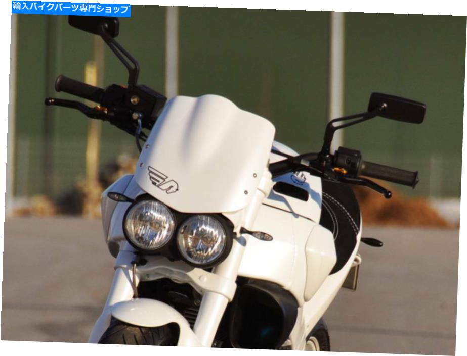 Mirror Buell XB9S XB12S Lightning USのための長方形のオートバイの背面図サイドミラー Rectangular Motorcycle Rear View Side Mirrors For Buell XB9S XB12S Lightning US【並行輸入品】