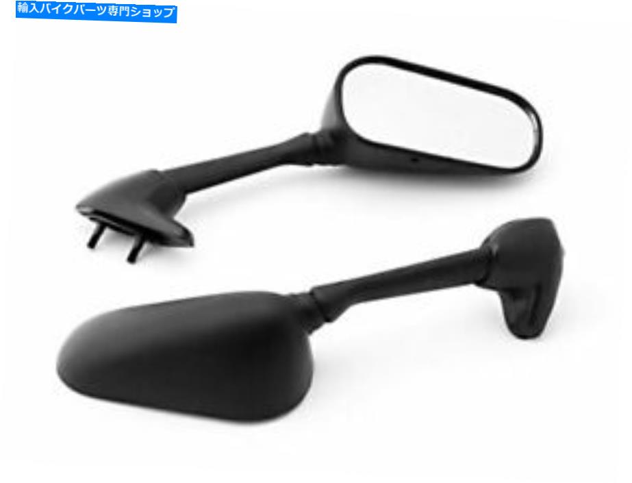 Mirror 黒の交換用オートバイのミラーは1998年から2002年の右yamaha yzf R1の左右 Black Replacement Motorcycle Mirrors Left & Right For 1998-2002 Yamaha YZF R1【並行輸入品】