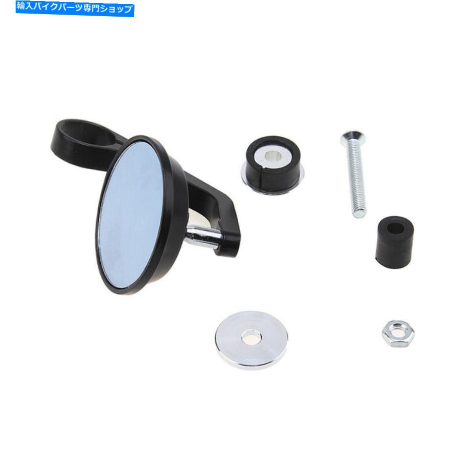 Mirror 1ペアオートバイリアビューミラー7/8 ''バーエンドCNC陽極酸化ブルーフィットホンダ 1 Pair Motorcycles Rear View Mirrors 7/8'' Bar End CNC Anodized Blue Fit Honda【並行輸入品】