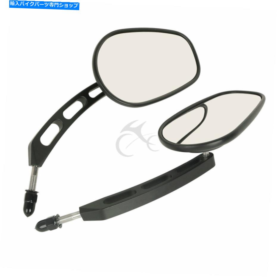 Mirror ハーレーXL1200L XL 883 LのリアビューミラーL Sportster Fatboy Road King Dyna Rear View Mirrors For Harley XL1200L XL 883 L Sportster Fatboy Road King DYNA【並行輸入品】