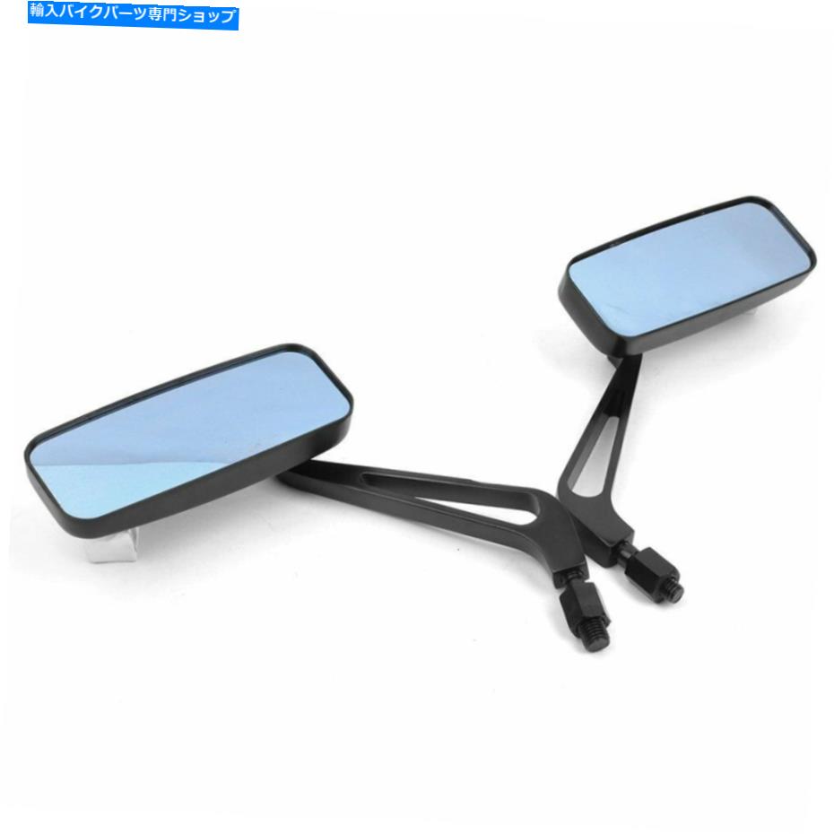 Mirror Harley Davidson Sportster XL 1200 XL 1200C長方形のオートバイサイドミラー For Harley Davidson Sportster XL 1200 XL 1200C Rectangle Motorcycle Side Mirrors【並行輸入品】