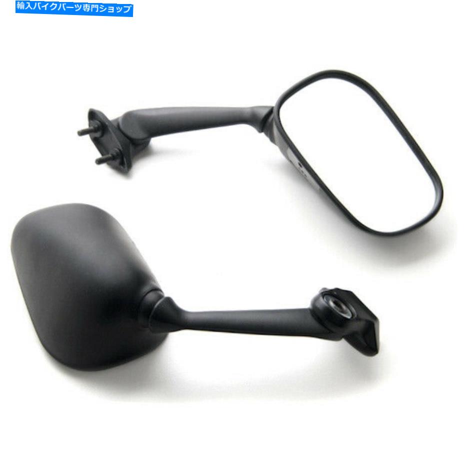Mirror 2008年ヤマハR6 / YZF-R6のための黒い取り替えのオートバイのミラー Black Replacement Motorcycle Mirrors Left & Right For 2008 Yamaha R6 / YZF-R6【並行輸入品】
