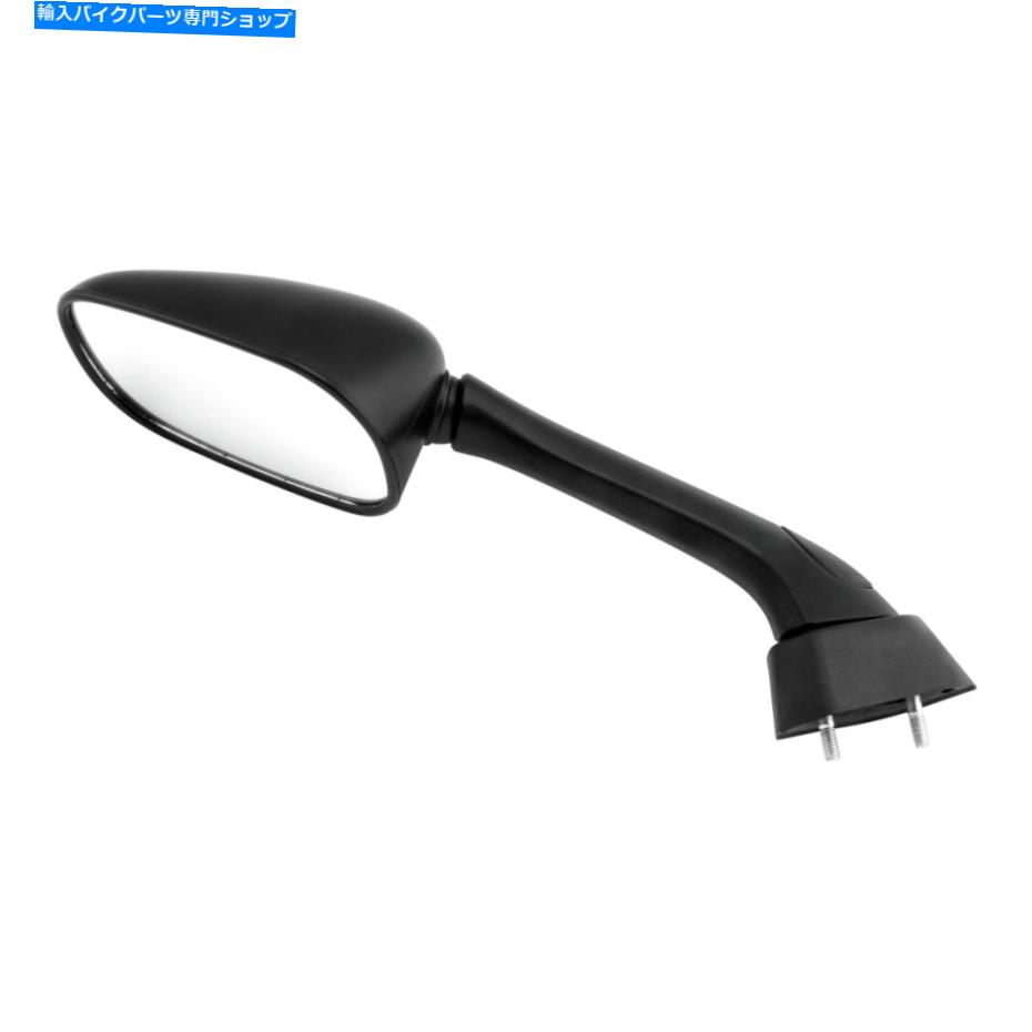 Mirror Bikemaster 600533交換用左サイドブラックミラー BikeMaster 600533 Replacement Left Side Black Mirror【並行輸入品】