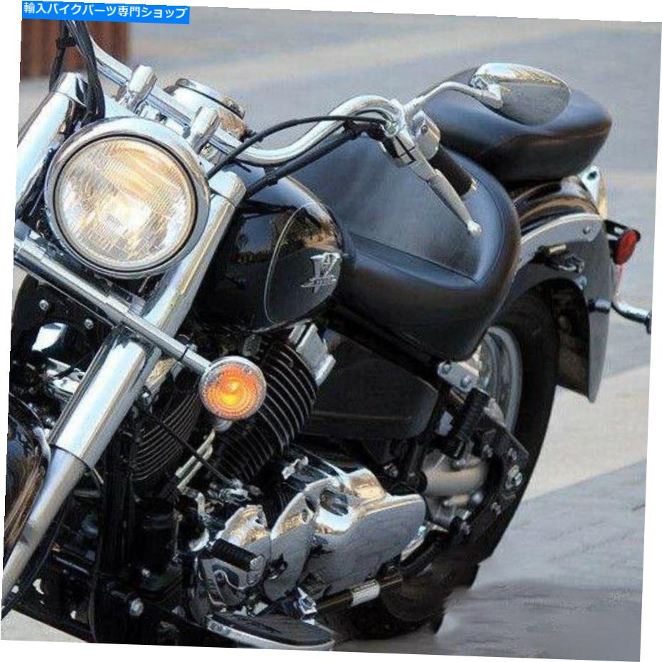 Mirror ホンダヤマハ勝利のための2倍のオートバイの大きなサイドミラーカスタム8mm 10mmクロム 2x Motorcycle Large Side Mirrors Custom 8mm 10mm Chrome For Honda Yamaha Victory【並行輸入品】