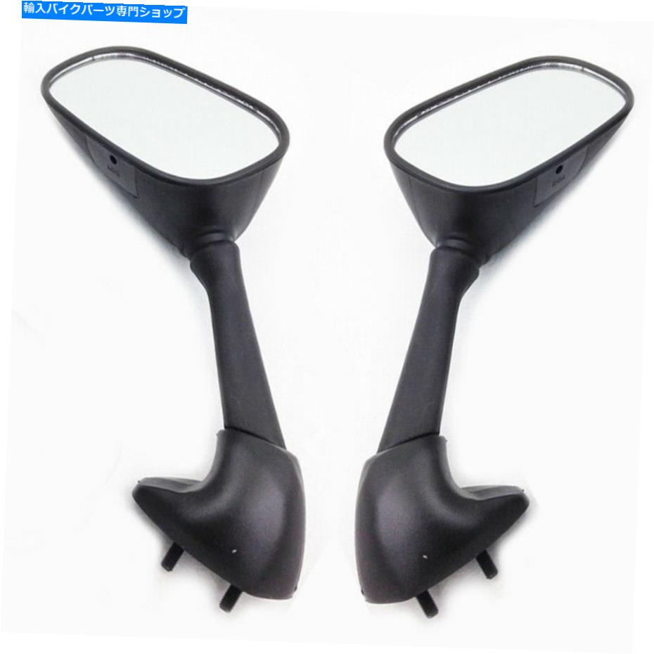 Mirror YAMAHA YZF-R1 YZF-R6 1998-2002オートバイブラックリアビューミラー用 For Yamaha YZF-R1 YZF-R6 1998-2002 Motorcycle Black Rearview Mirror【並行輸入品】