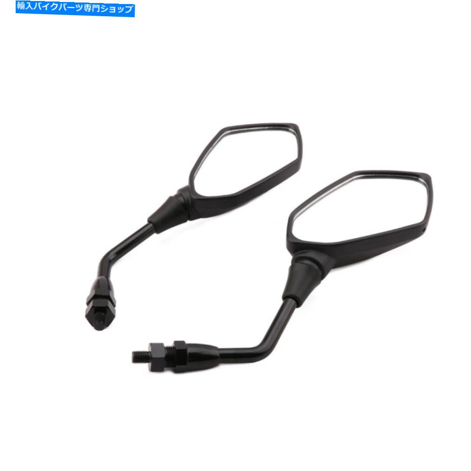 Mirror Z1000 2014-2015ブラックのためのバックビューリアビューサイドミラー Rearview Rear View Side Mirrors For Z1000 2014-2015 Black New【並行輸入品】