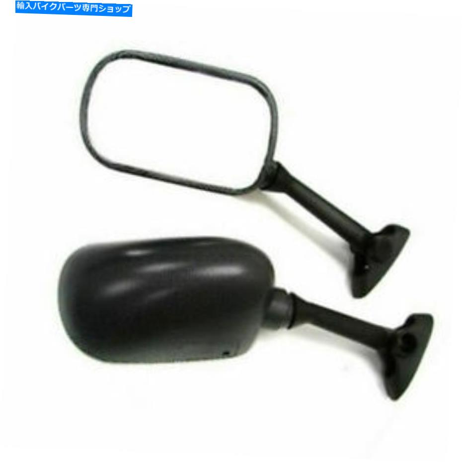 Mirror 03-06 Suzuki GSX-R 1000 SV650のためのペアオートバイカーボンサイドリアビューミラー Pair Motorcycle Carbon Side Rear View Mirrors For 03-06 Suzuki GSX-R 1000 SV650【並行輸入品】