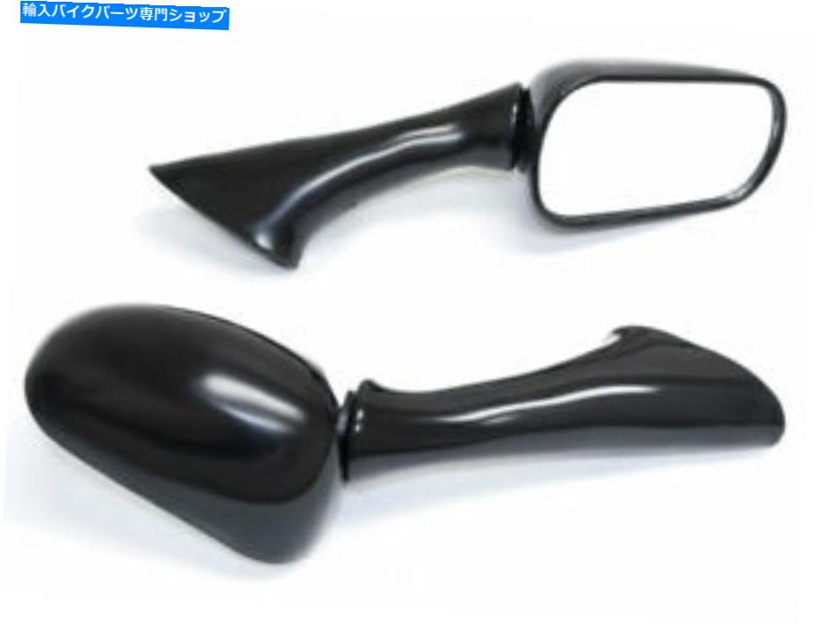 Mirror ブラックオートバイミラー1991-1994ホンダCBR 600 F2 F3のための左右 Black Motorcycle Mirrors Left & Right For 1991-1994 Honda CBR 600 F2 F3【並行輸入品】