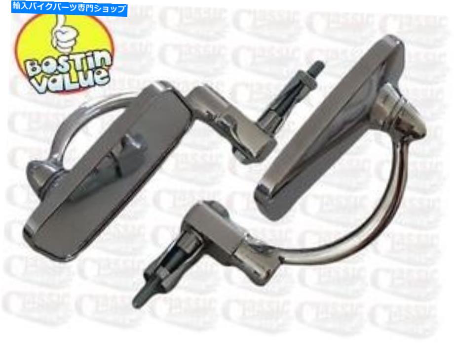 Mirror Norton ES2 88/99 Dominator Chrome Bar End Mirrors. NORTON ES2 88/99 DOMINATOR CHROME BAR END MIRRORS【並行輸入品】