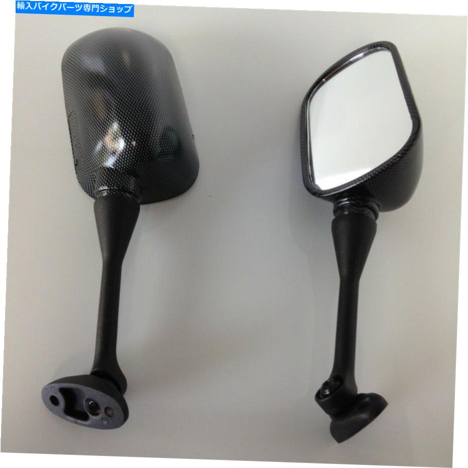 Mirror 2003-2012ホンダのためのCBR1000RRカーボンファイバーミラー 2003-2012 CBR600RR/2004-2007 CBR1000RR Carbon Fiber Mirrors For Honda【並行輸入品】 26,332円