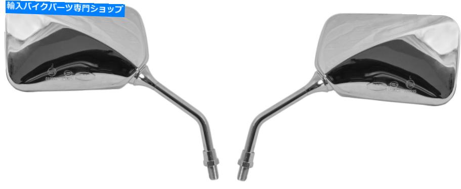 Mirror Honda VTX 1300 2006のミラーのペア Pair of Mirrors For Honda VTX 1300 2006【並行輸入品】