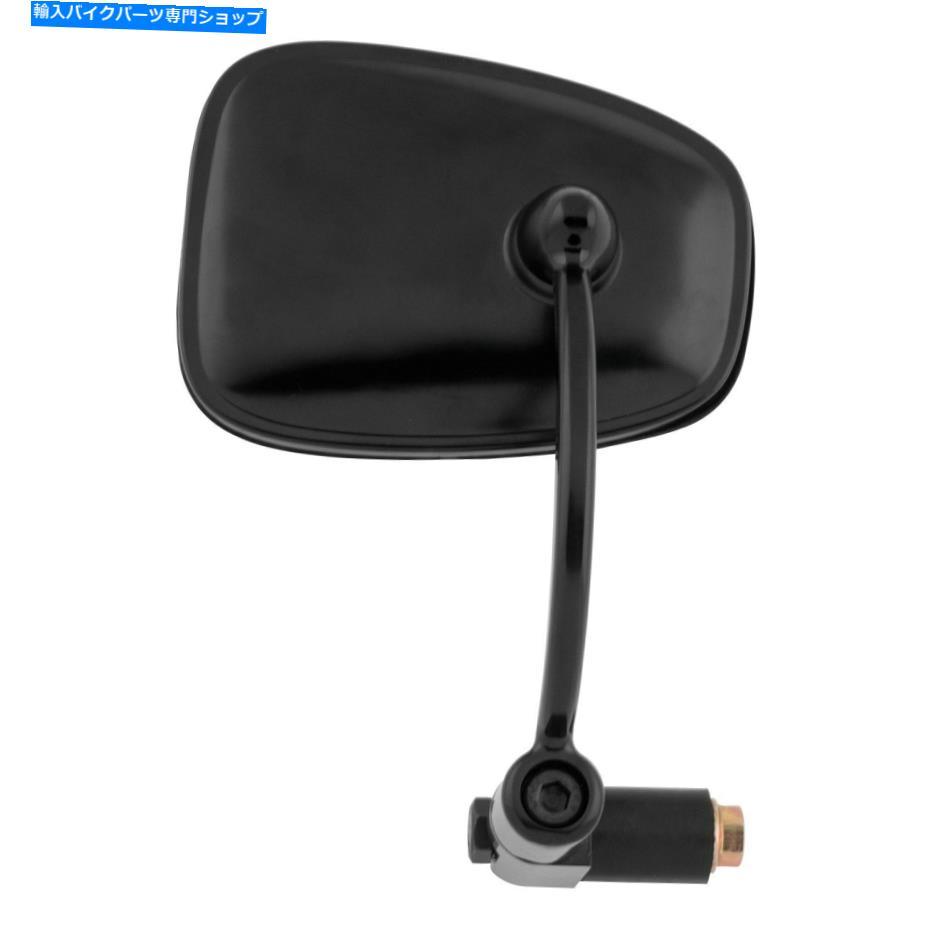 Mirror Bikemaster 601147アーチャーバーエンドブラックミラー BikeMaster 601147 Archer Bar-End Black Mirror【並行輸入品】