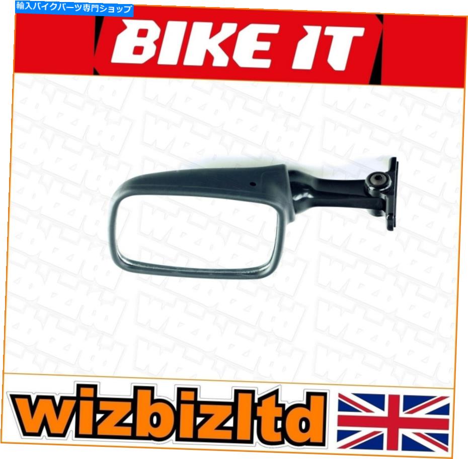 Mirror YAMAHA YZF 600R Thundercat 1996-2002 [Bikeit Black] [左ミラーのみ] Mryyzf6L Yamaha YZF 600R Thundercat 1996-2002 [Bikeit Black] [Left Mirror Only] MRYYZF6L【並行輸入品】