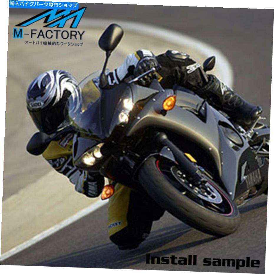 Mirror ヤマハYZF R6 2003 2003のための黒いeマークの背面図サイドミラーペア Black E-mark Rear View Side Mirrors Pair For Yamaha YZF R6 2003 2004 2005【並行輸入品】