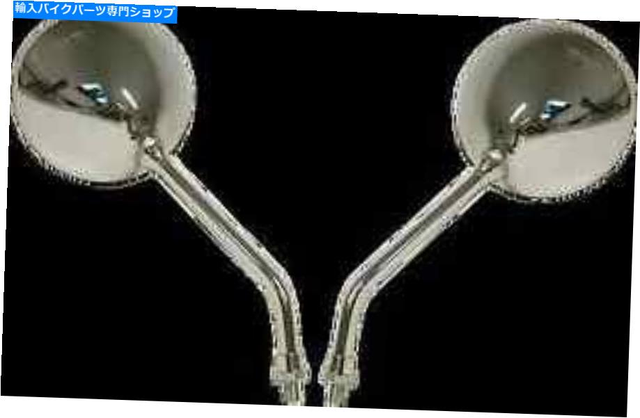 Mirror ホンダGL 1100 KA / B / C G / WINGのためのミラーのセット Set Of Mirrors For Honda GL 1100 KA/B/C G/WING【並行輸入品】