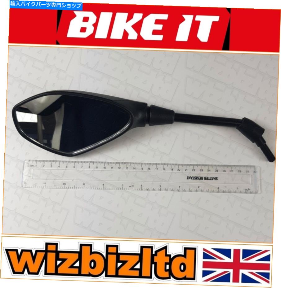 Mirror BMW R1200GS（ABSモデル）2011-2013 [バイキイトブラック] [左ミラーのみ] MRB001L BMW R1200GS (ABS Model) 2011-2013 [Bikeit Black] [Left Mirror Only] MRB001L【並行輸入品】
