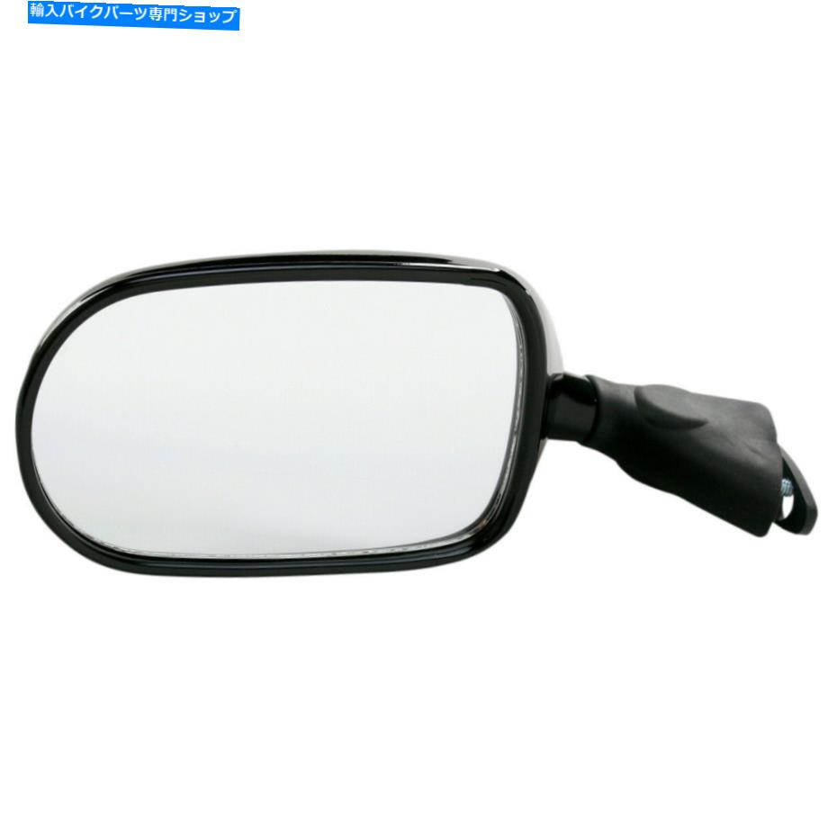 Mirror エミゴブラックライトミラー20-55202スズキSV 650 S US 2001-2002 Emgo Black Left Mirror 20-55202 Suzuki SV 650 S US 2001-2002【並行輸入品】
