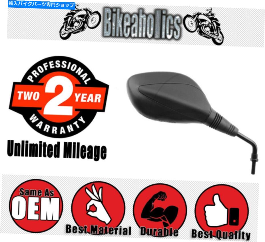 Mirror JMPミラーはキムコスクーターのための右に右にあります JMP Mirror Black Right for Kymco Scooters【並行輸入品】