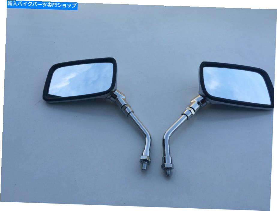Mirror 真新しいChrome E-Marked Suzuki GSF600 Nバンディット10mmバー BRAND NEW CHROME E-MARKED SUZUKI GSF600 N BANDIT 10mm BAR MOUNTED IN STOCK【並行輸入品】