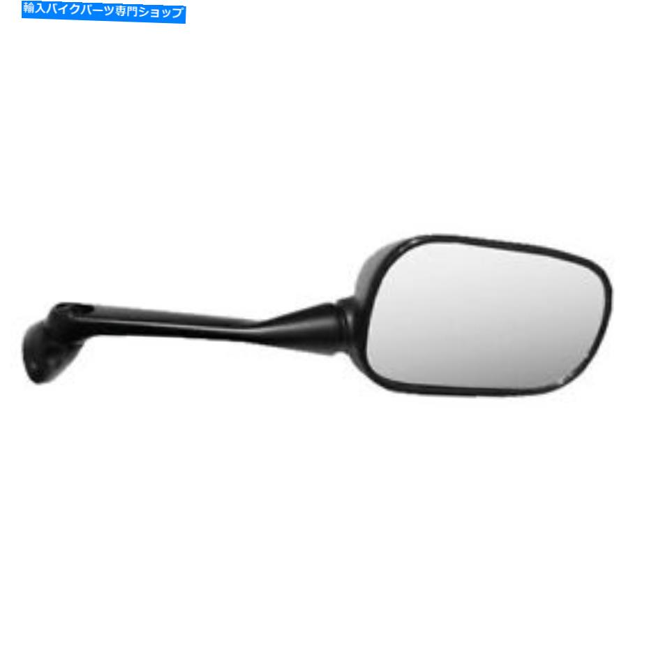 Mirror エミゴブラックライトミラー20-30601ホンダCB 600 F Hornet EU 2001-2003 Emgo Black Right Mirror 20-30601 Honda CB 600 F Hornet EU 2001-2003【並行輸入品】
