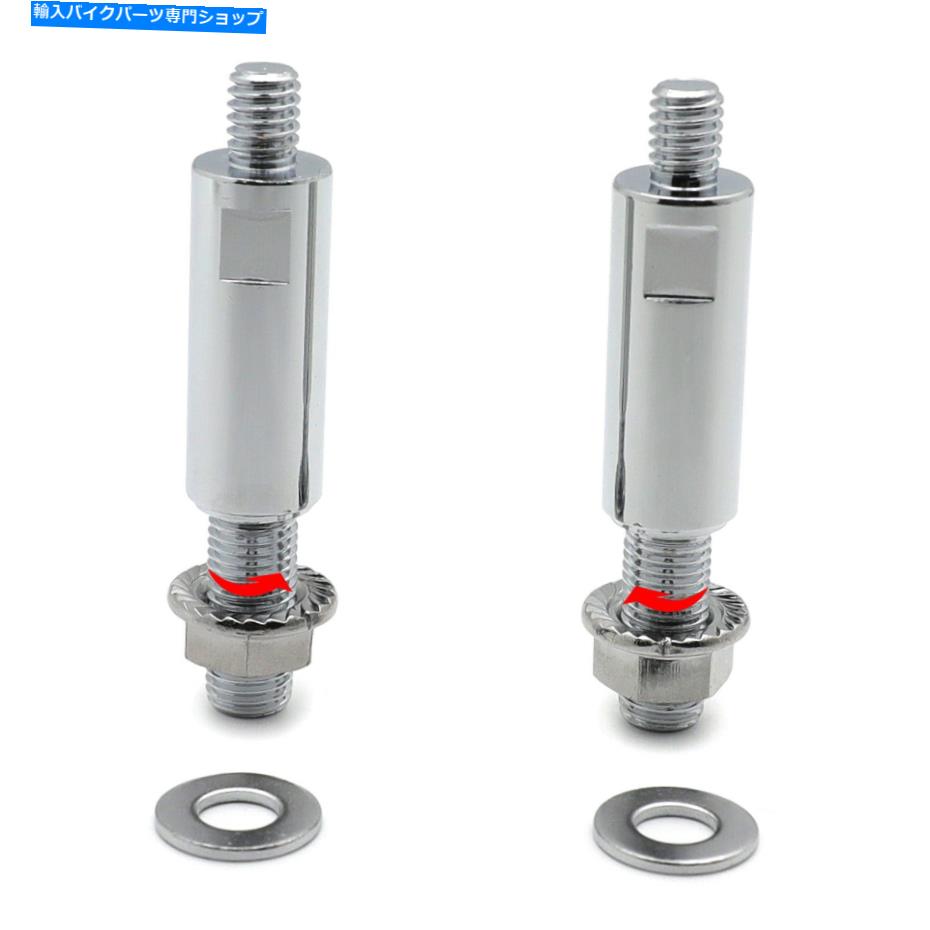 Mirror ヤマハDUCATI SCRAUMBLERフルスロットルU Chrome用ミラーアダプタ1-1 / 2 " Mirror Adapters 1-1/2" Raised For Yamaha Ducati Scrambler Full Throttle U Chrome【並行輸入品】｜Us Custom Parts Shop USDM