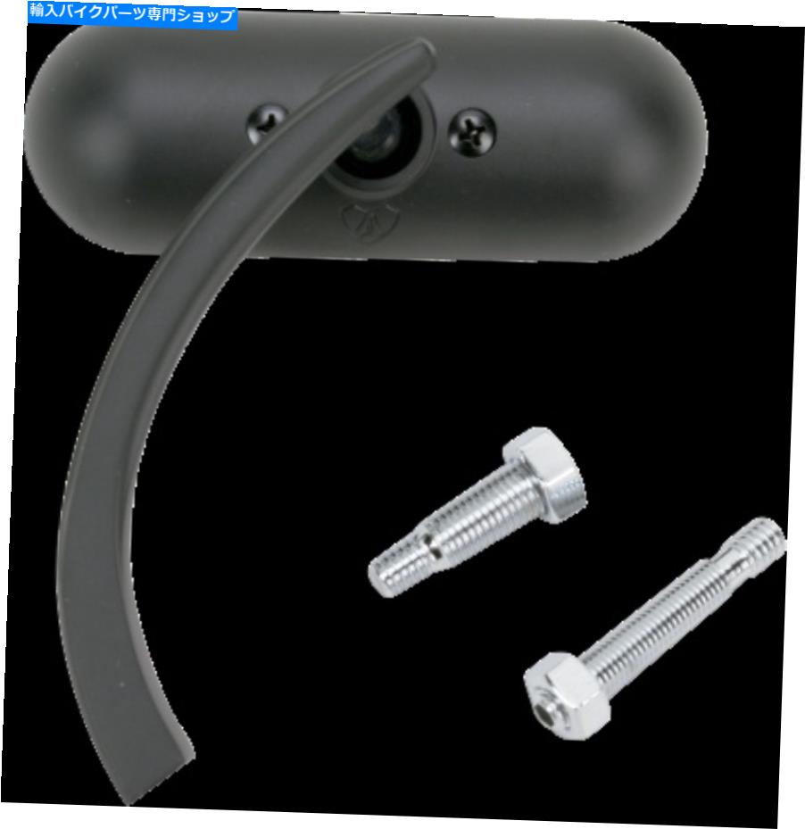 Mirror Arlen Ness Mini Oval Mirror-Black Left. Arlen Ness Mini Oval Mirror -Black Left【並行輸入品】