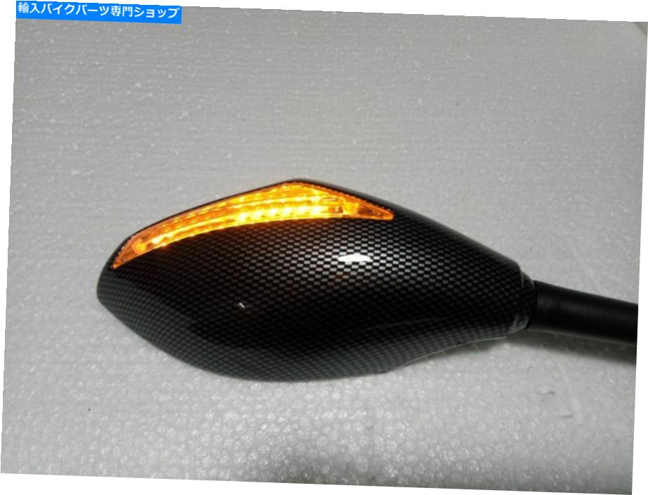 Mirror ヤマハFZR600 YZF600R Thundercat YZF R1 R6 89-07車のサイドミラーターンシグナル Side Mirror Turn Signal for Yamaha FZR600 YZF600R Thundercat YZF R1 R6 89-07 Car【並行輸入品】