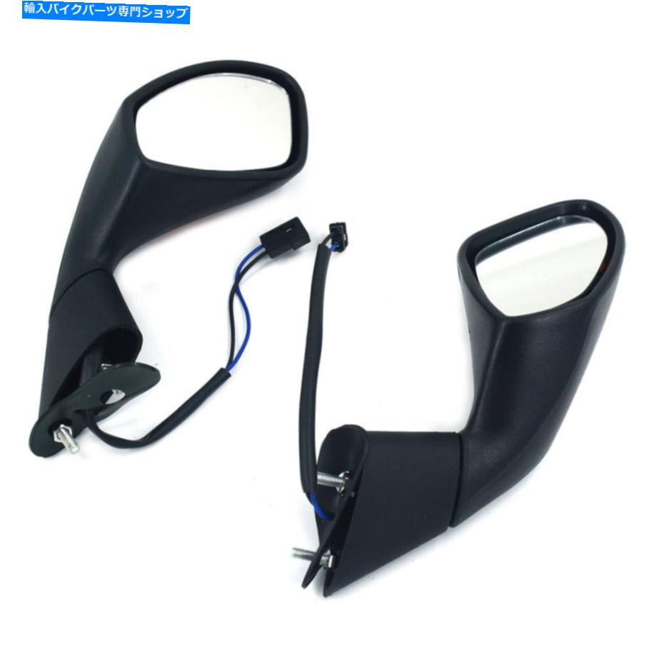 Mirror サイドバックミラーターンRSV Mille R 1000 2004-2009の信号ライト Side Rearview Mirror Turn Signal Light for RSV Mille R 1000 2004-2009【並行輸入品】