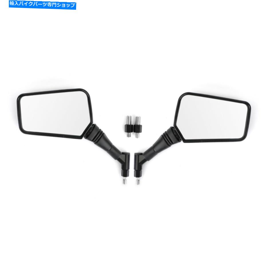 Mirror ペアミラー新しい黒い左右のミラー8mm 8mmバイクのモーターバイクSA PAIR MIRRORS NEW Black Left Right Mirror 8MM 10MM For Motorcycle Motorbike SA【並行輸入品】