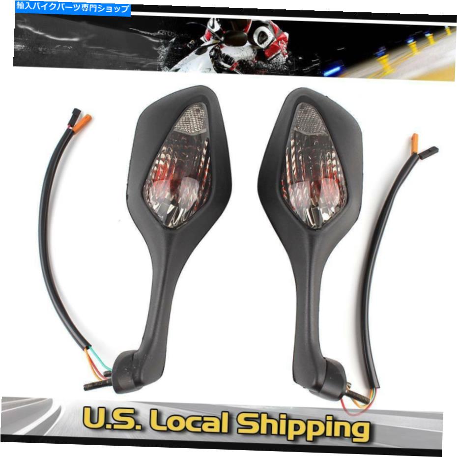 Mirror ホンダCBR1000RR CBR 1000 RR 2008-2016のための煙リアビューミラー＆回転信号 Smoke Rear View Mirrors & Turn Signal For Honda CBR1000RR CBR 1000 RR 2008-2016【並行輸入品】