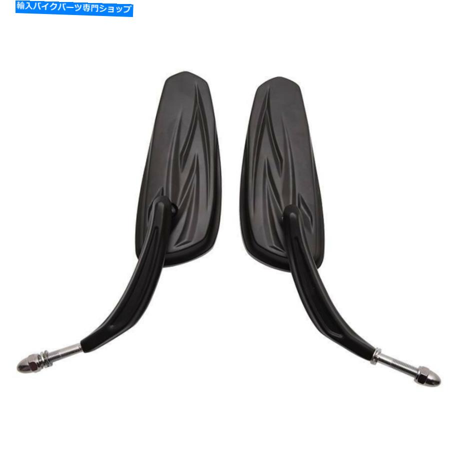 Mirror ハーレーダビッドソンロードの種類エレクトラストリートグライドブラックオートバイサイドミラー For Harley Davidson Road Kind Electra Street Glide Black Motorcycle Side Mirrors【並行輸入品】 29,842円