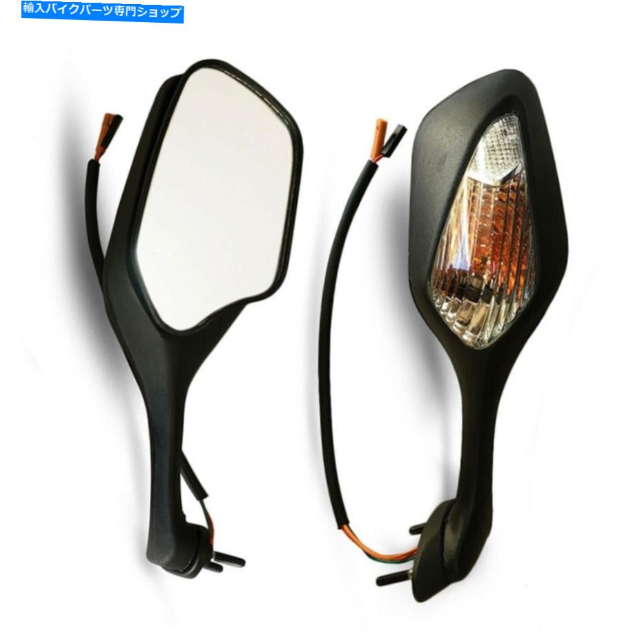 Mirror インジケータ付きバックミラーホンダCBR1000RR 2008-2016 2009 2010 Rearview Mirrors with Indicator Llight for Honda CBR1000RR 2008-2016 2009 2010【並行輸入品】