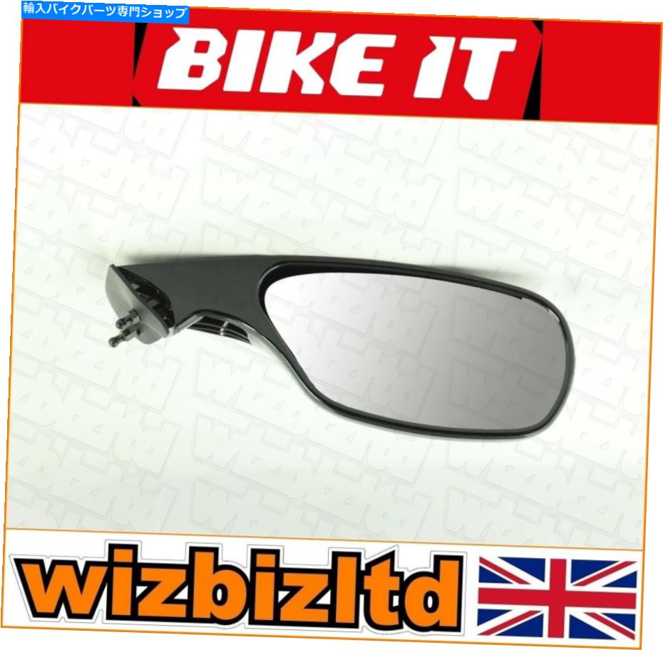 Mirror DUCATI 998R 2001-2002 [バイキイトブラック] [右ミラーのみ] MRD001R Ducati 998R 2001-2002 [Bikeit Black] [Right Mirror Only] MRD001R【並行輸入品】｜Us Custom Parts Shop USDM